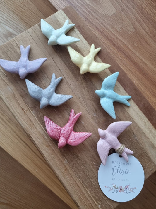 Pack of 8 Swallow Souvenirs with magnet