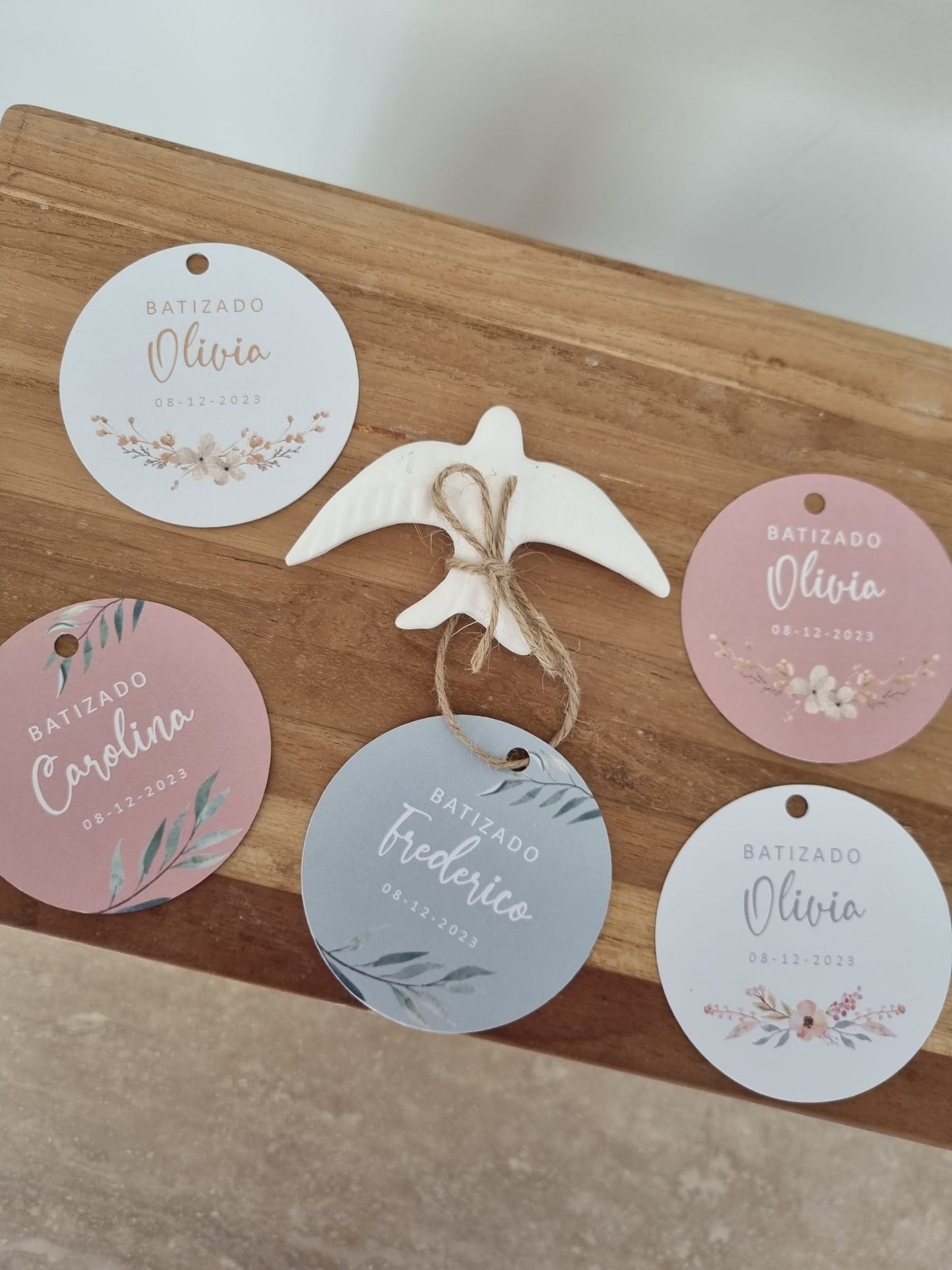 Pack of 8 scented plaster swallow souvenirs