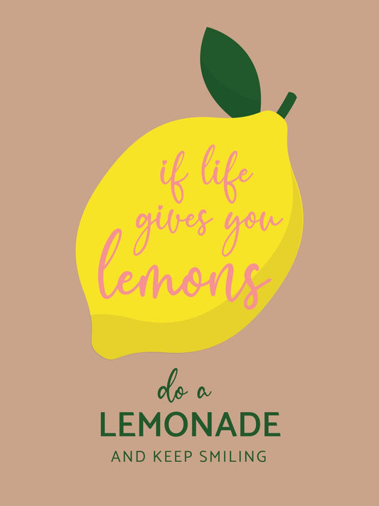 Poster Lemonade