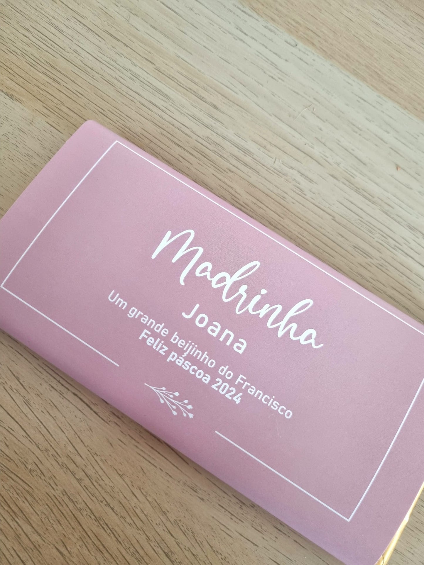 Personalized chocolate - Godmother