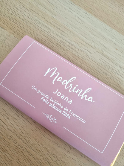 Chocolate personalizado - Madrinha