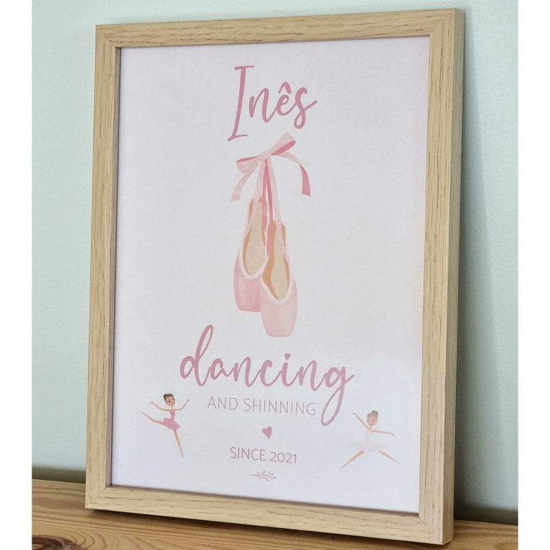 Ballerina Poster - Personalized